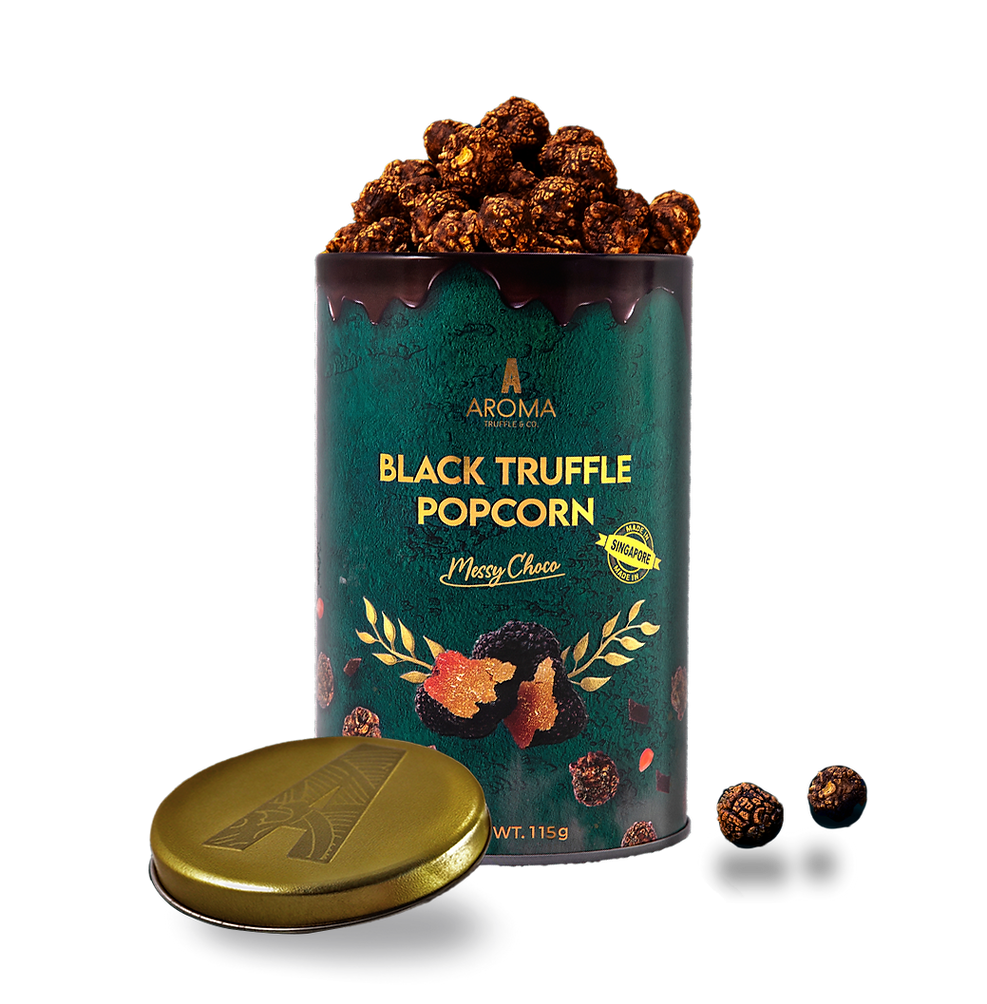 アロマ ブラックトリュフポップコーン （メッシーチョコ）Aroma Black Truffle Popcorn (Messy Chocolate) - 115g