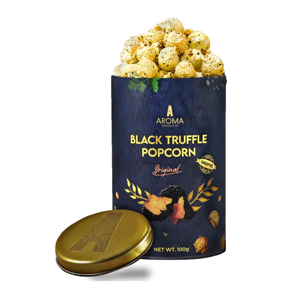 アロマ ブラックトリュフポップコーン （オリジナル）Aroma Black Truffle Popcorn (Original) - 100g